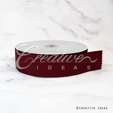 1 1/2" Grosgrain Ribbon - 50 Yards (Wine)