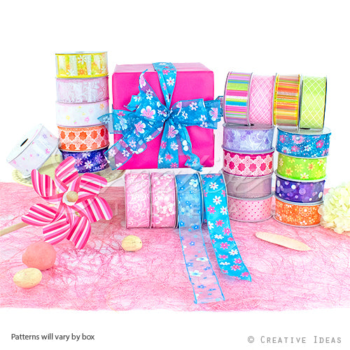 1 1/2" Spring Ribbons Assorted-10 Yds (Assorted)
