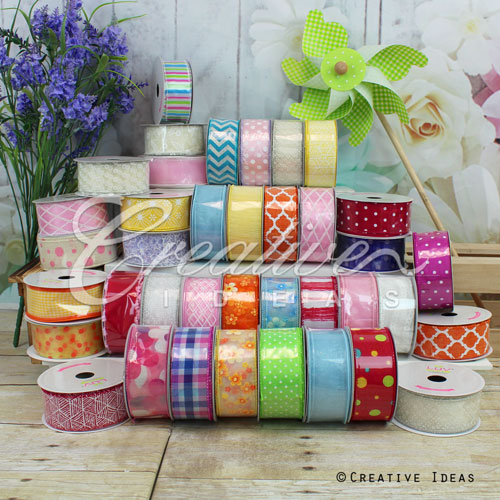 1 1/2" Spring Ribbons Assorted-10 Yds (Assorted)