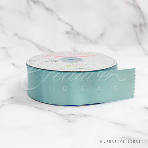 1 1/2" Single Face Satin Ribbon - 50 Yards (Celadon)