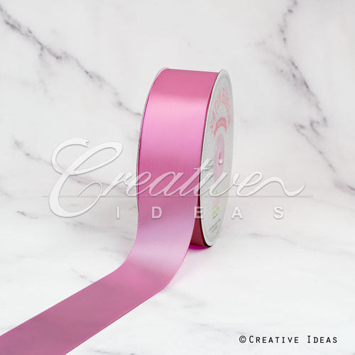 1 1/2" Single Face Satin Ribbon - 50 Yards (Colonial Rose)