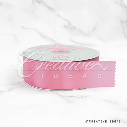 1 1/2" Single Face Satin Ribbon - 50 Yards (Dusty Pink)