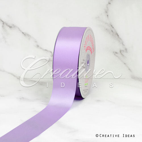 1 1/2" Single Face Satin Ribbon - 50 Yards (Lavender)