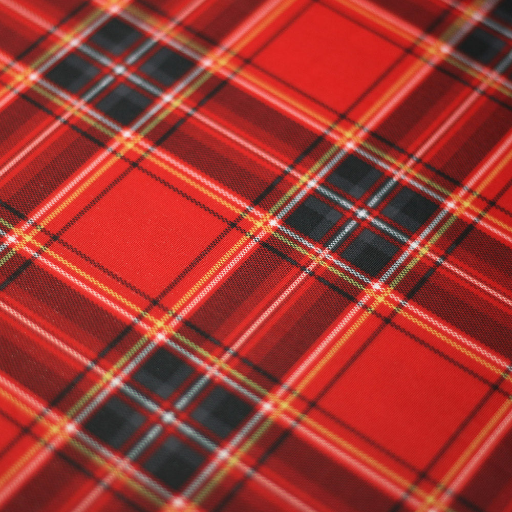 Plaid Classics Polyester Spandex Fabric - Tartan Plaid, 58/60" Width (1 Yard)