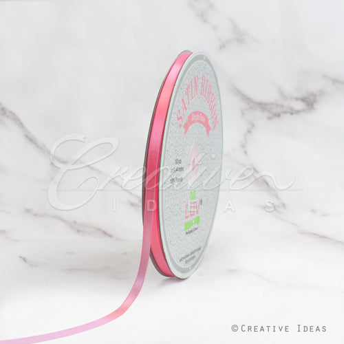 1/4" Single Face Satin Ribbon - 100 Yards (Baby Doll Pink)