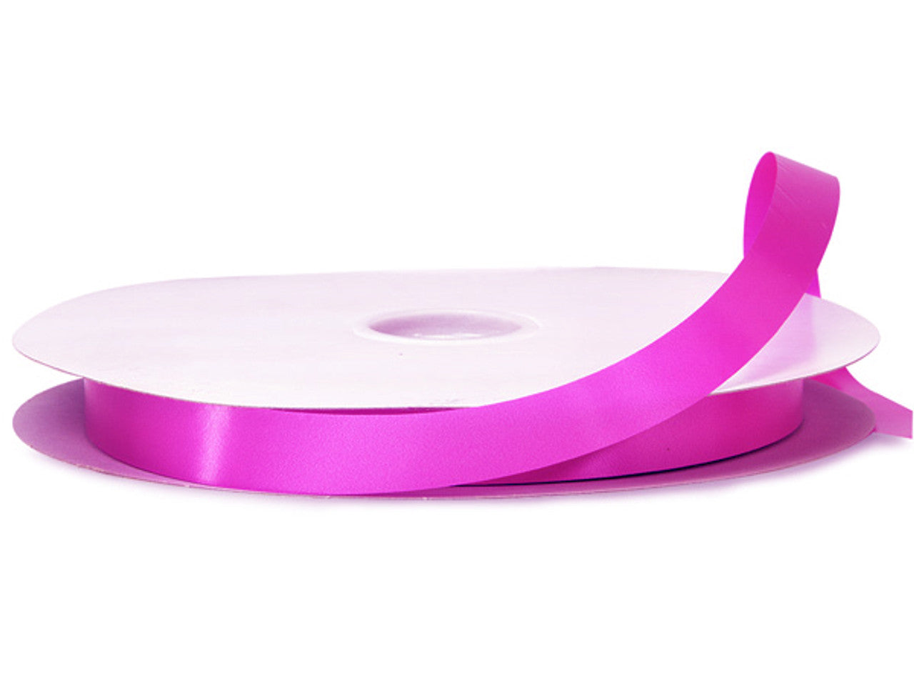 1/4"x100 yard Fuchsia Polyester Satin Gift Ribbon