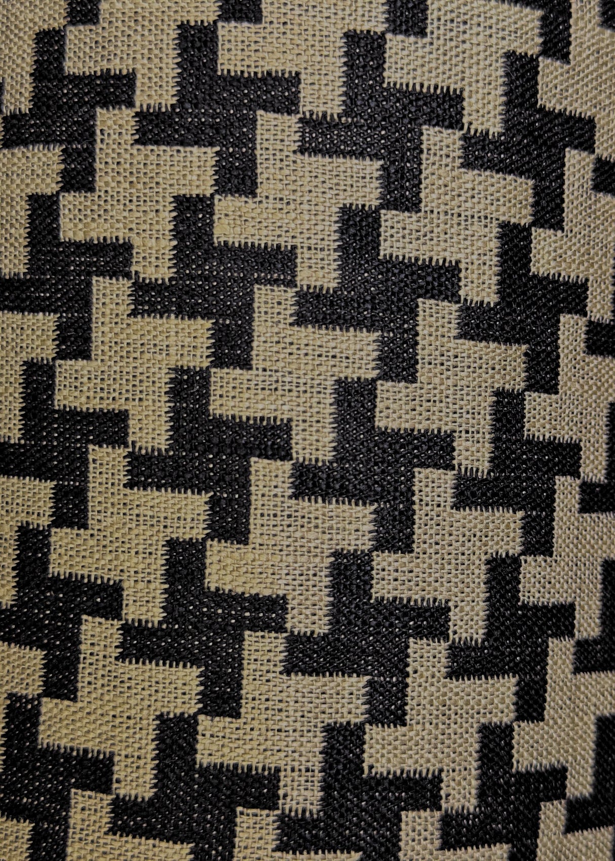 Linen Windmill Interwoven Black Slate