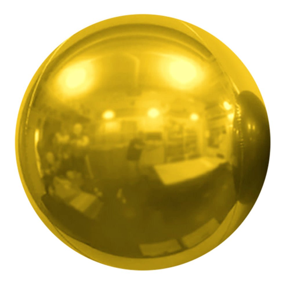 Foil Balloon 10 Inch Mirror Balloon Bright Gold