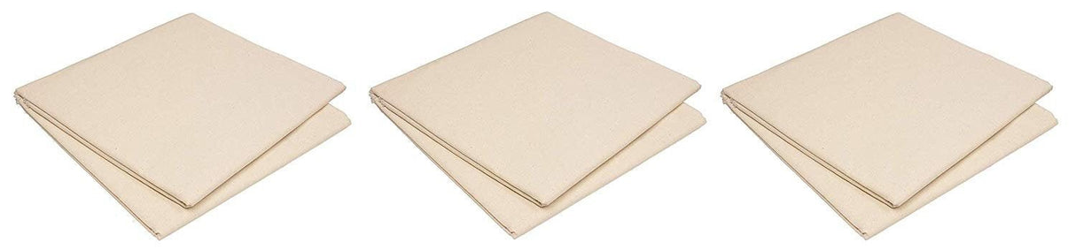 10 Oz Cotton Duck Canvas Fabric - Natural Solid, 58/60" Width (1 Yard)