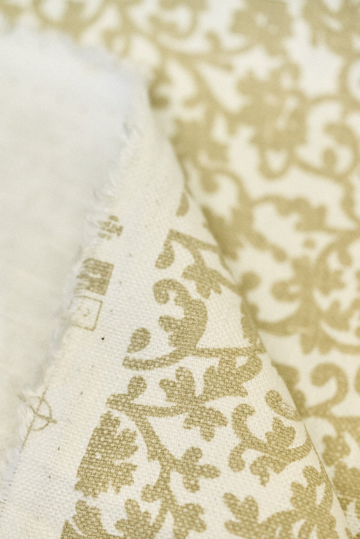 Printed Linen Old Europe Sage
