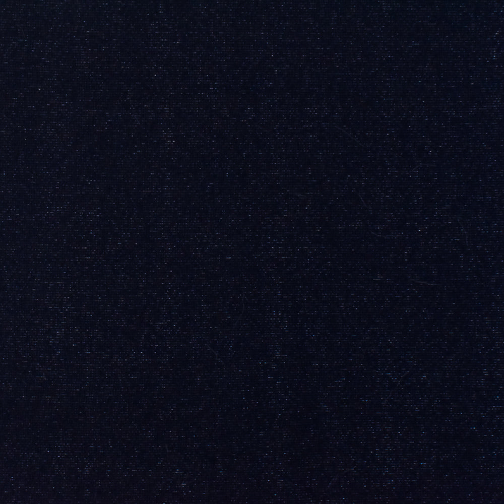 1 Yard Navy Blue White Stretch Nylon Double Knit Fabric 65 Inches