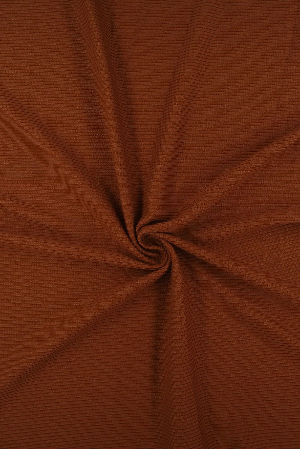 Rib Solid Stretch Knit Fabric