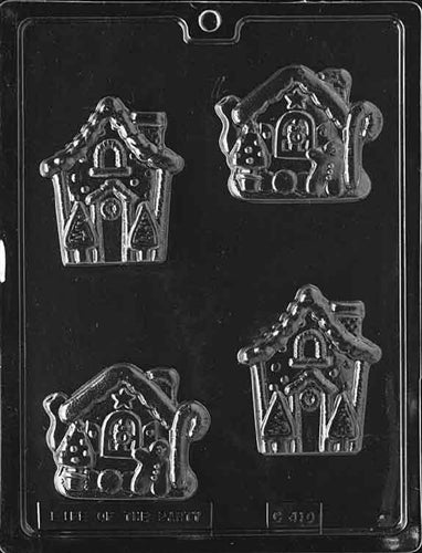 Gingerbread House Chocolate Mold - LPC410