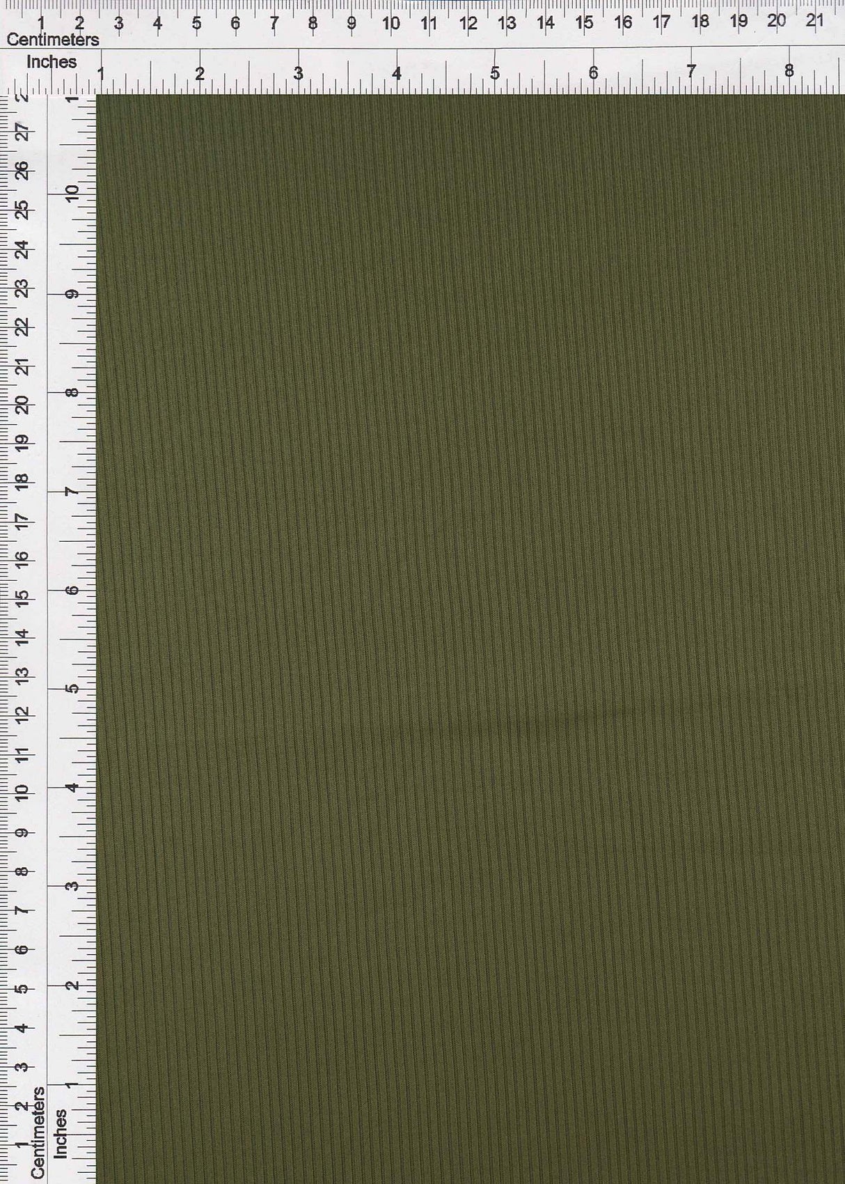Rib Solid Stretch Knit Fabric