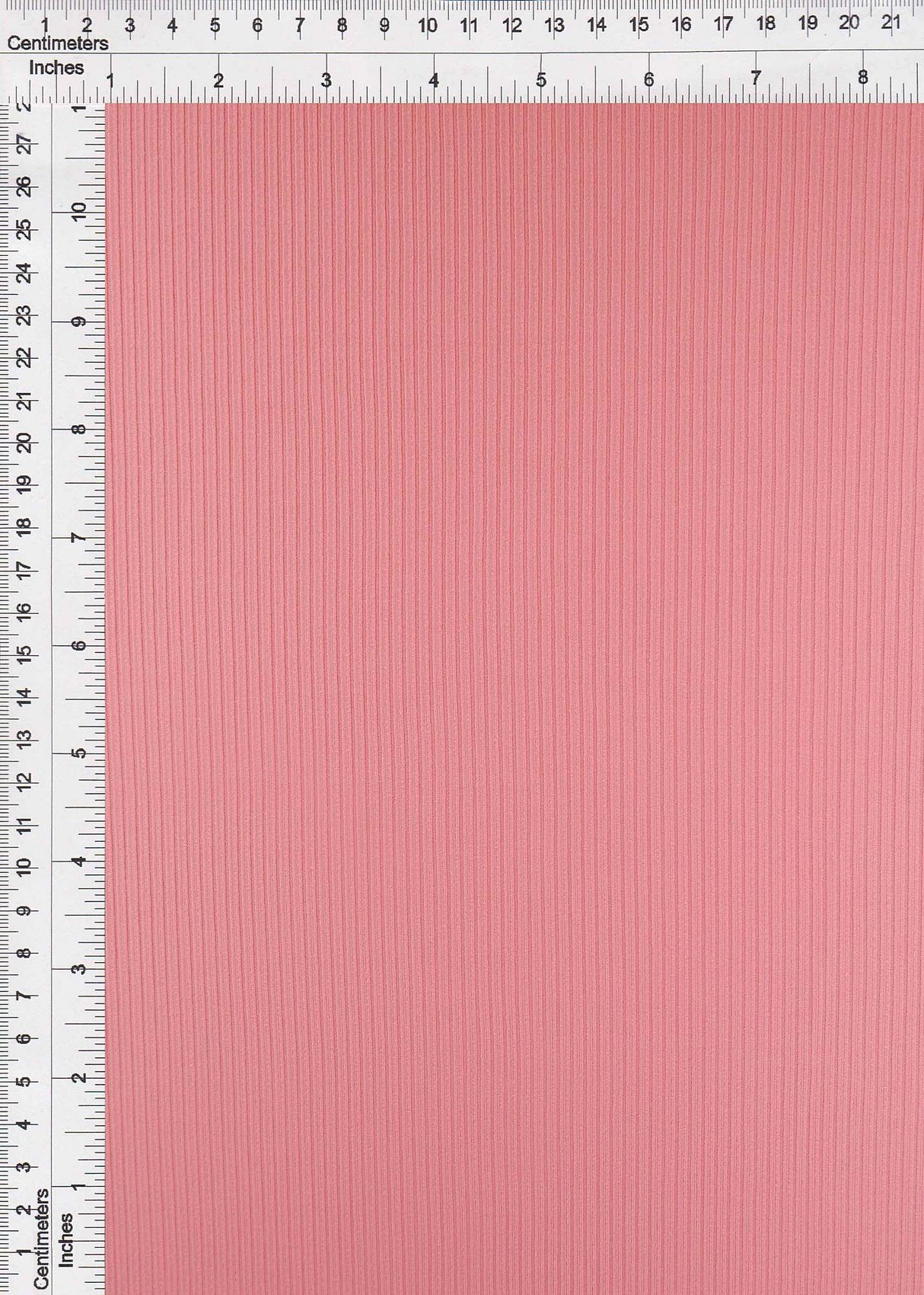 Rib Solid Stretch Knit Fabric