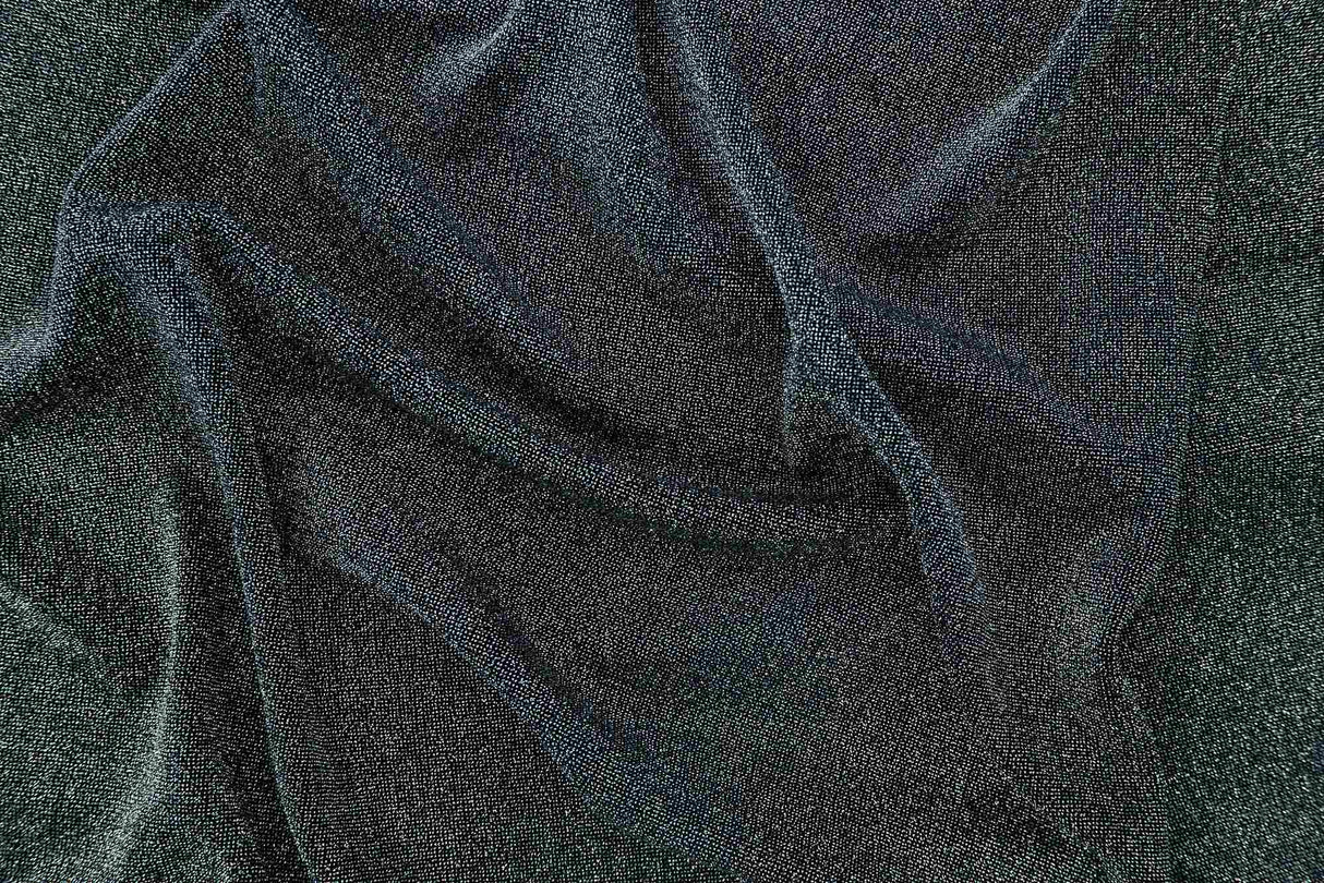 1 Yard Nylon Lurex Jersey Knit Fabric 190 GSM, 61'' Wide Nylon Lurex Spandex Blend