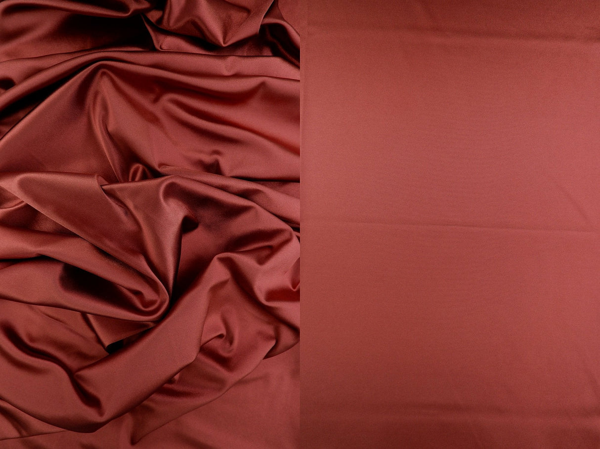 Satin Stretch Knit Fabric