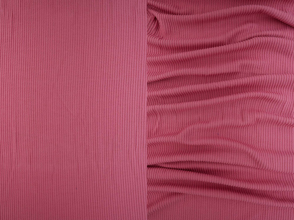 Double Knit Rib Stretch Fabric