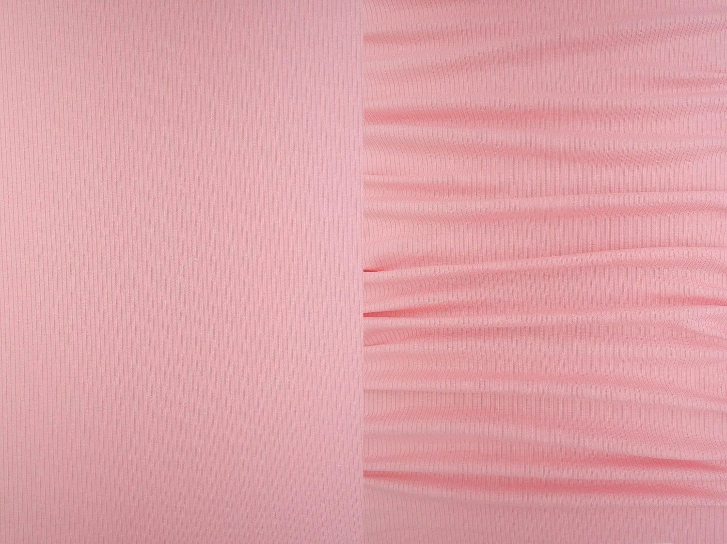 1 Yard 4x2 Rib Solid Knit Fabric, 52/54'' Wide Polyester Rayon Spandex Blend