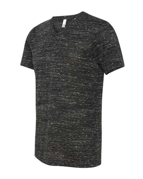 BELLA + CANVAS Unisex Textured Jersey V-Neck Tee