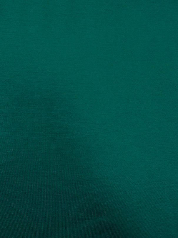 1 Yard Hunter Green Solid Rayon Spandex Jersey Knit Fabric 58 Inches Wide