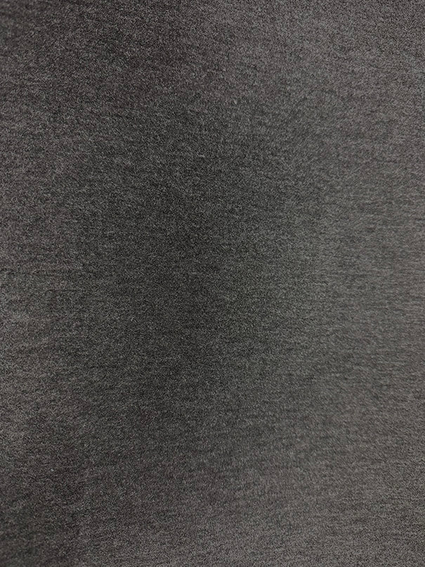 1 Yard of Heather Graphite Gray Stretch Knit Fabric Rayon Spandex Soft Hand & Good Drape for DIY Sewing 58 Inches Width