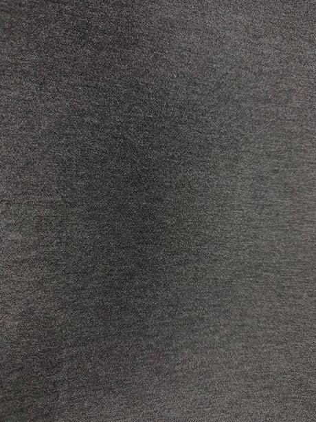 1 Yard of Heather Graphite Gray Stretch Knit Fabric Rayon Spandex Soft Hand & Good Drape for DIY Sewing 58 Inches Width