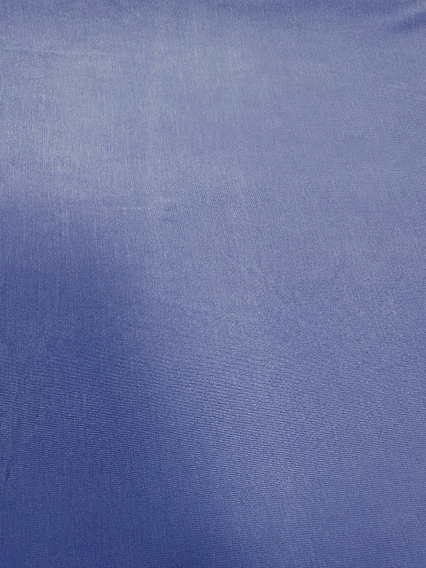 1 Yard Copenhagen Blue Solid Rayon Spandex Jersey Knit Fabric 58" Width