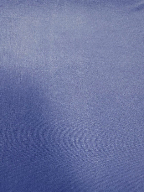 1 Yard Copenhagen Blue Solid Rayon Spandex Jersey Knit Fabric 58" Width