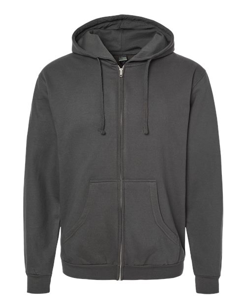 Tultex Unisex Full-Zip Hooded Sweatshirt