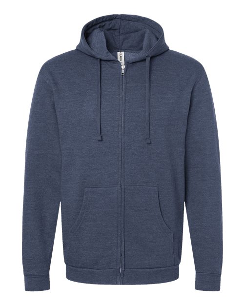 Tultex Unisex Full-Zip Hooded Sweatshirt