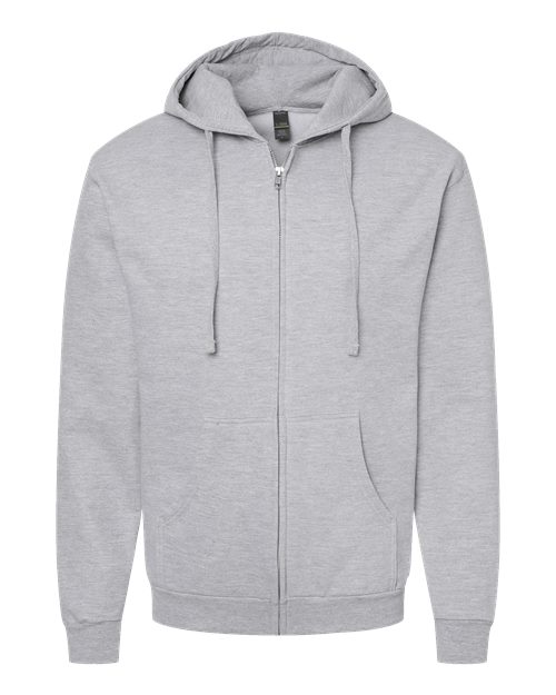Tultex Unisex Full-Zip Hooded Sweatshirt