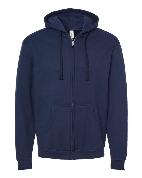 Tultex Unisex Full-Zip Hooded Sweatshirt