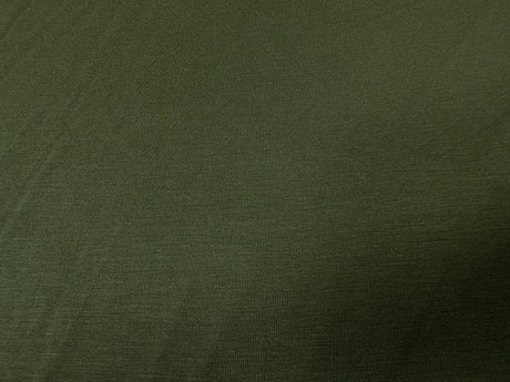 1 Yard Leaf Green Rayon Spandex Jersey Knit Fabric Soft Matte Stretch for 58 Inches Width