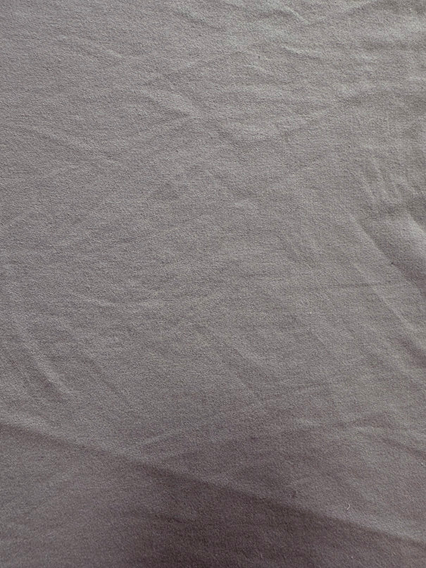 1 Yard Pearl Gray French Terry Knit Fabric For Activewear And Blouses 70 Inches Width