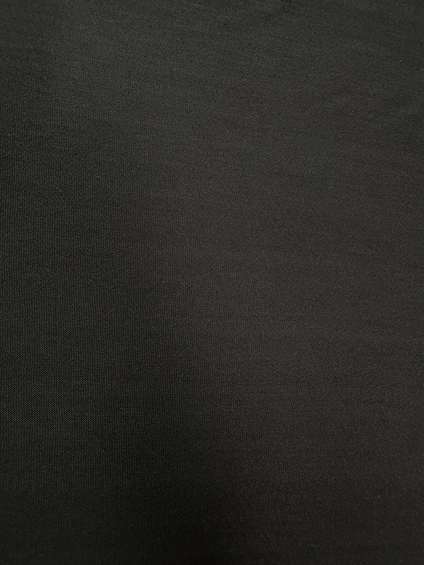 1 Yard Metal Gray Jersey Knit Rayon Spandex Fabric for Shirts, Pajamas, Activewear 58 Inches Width