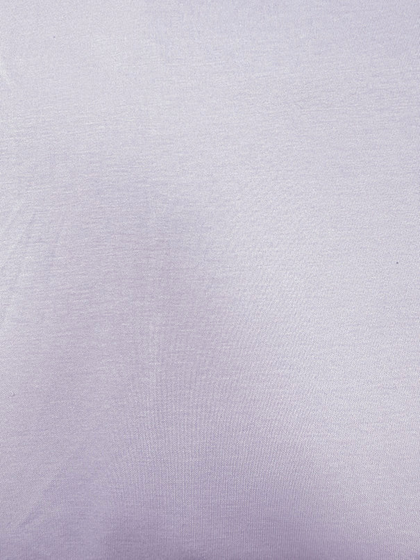 1 Yard Pale Lavender Jersey Knit Fabric Rayon Spandex Blend Lightweight & Opaque 58 Inches Width
