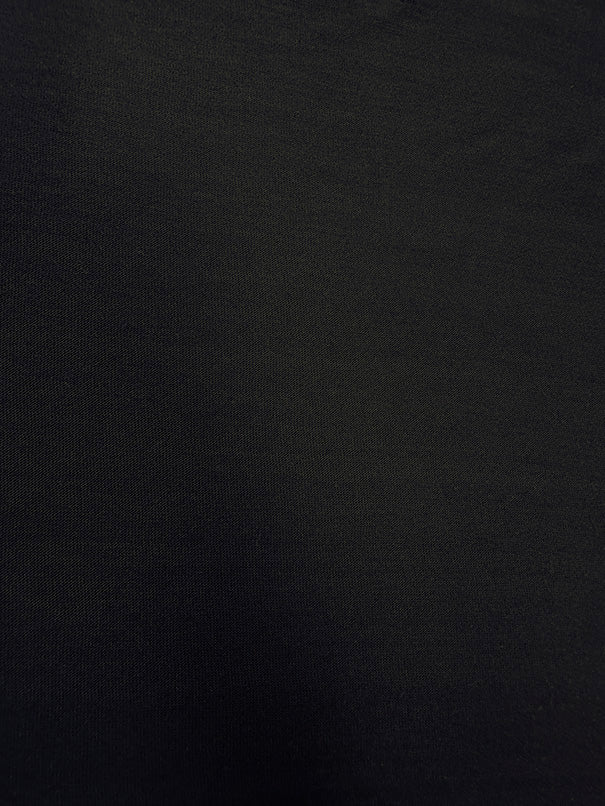 1 Yard Dark Indigo Blue Solid Rayon Spandex Jersey Knit Fabric 58" Wide