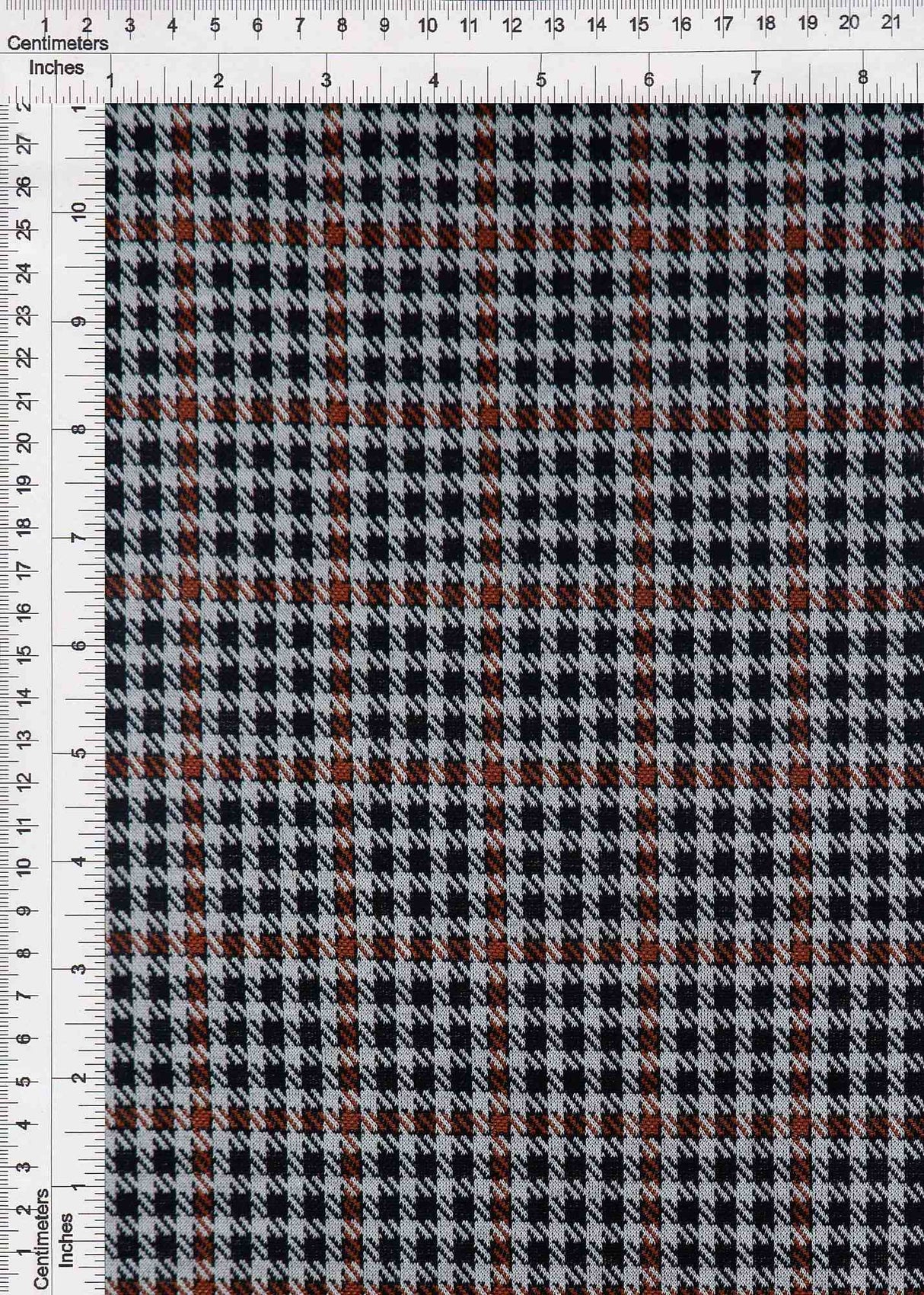 Classic Double Knit Jacquard Plaid Fabric Stretch Polyester Rayon 58/60 Inches Wide