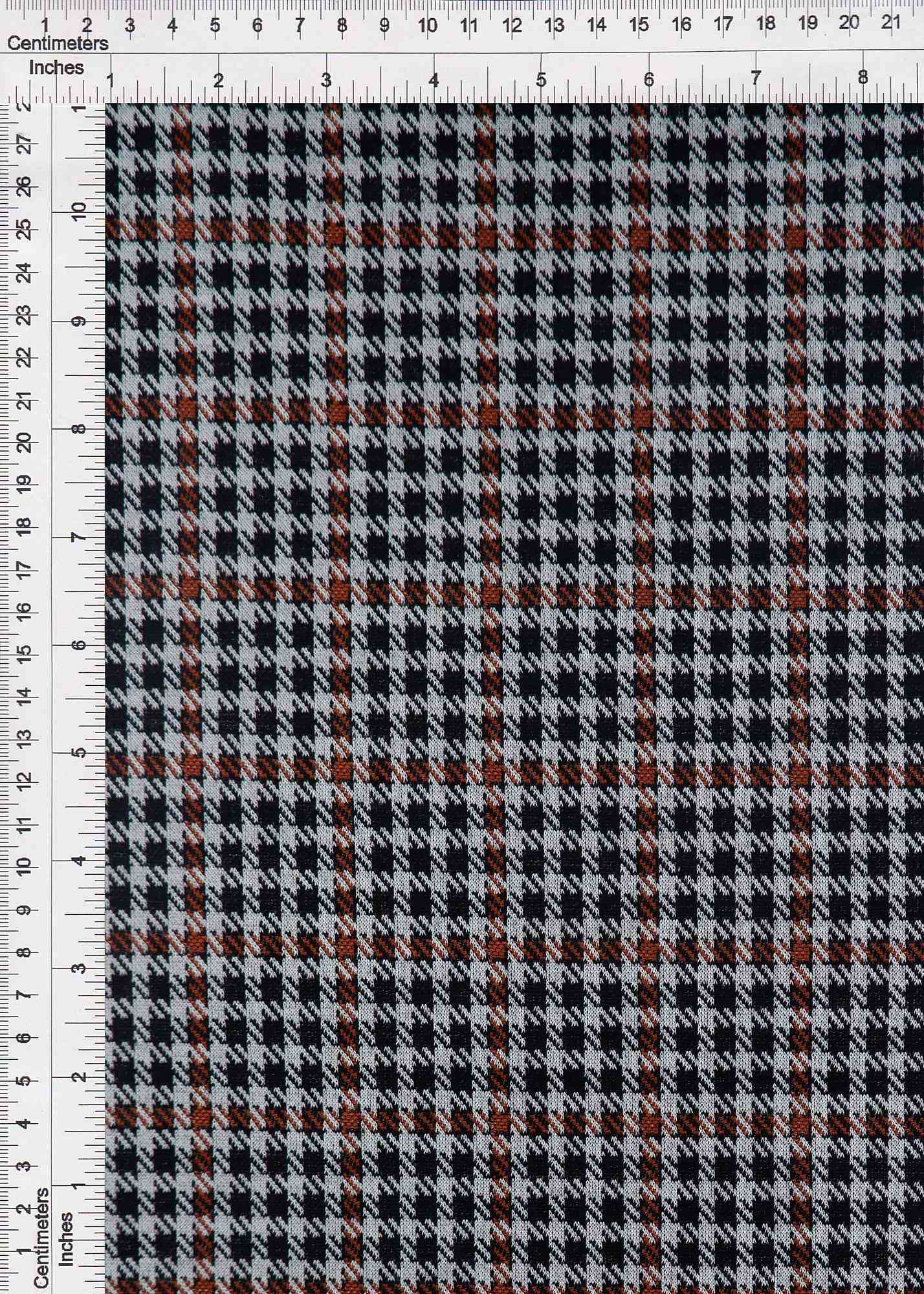 Classic Double Knit Jacquard Plaid Fabric Stretch Polyester Rayon 58/60 Inches Wide
