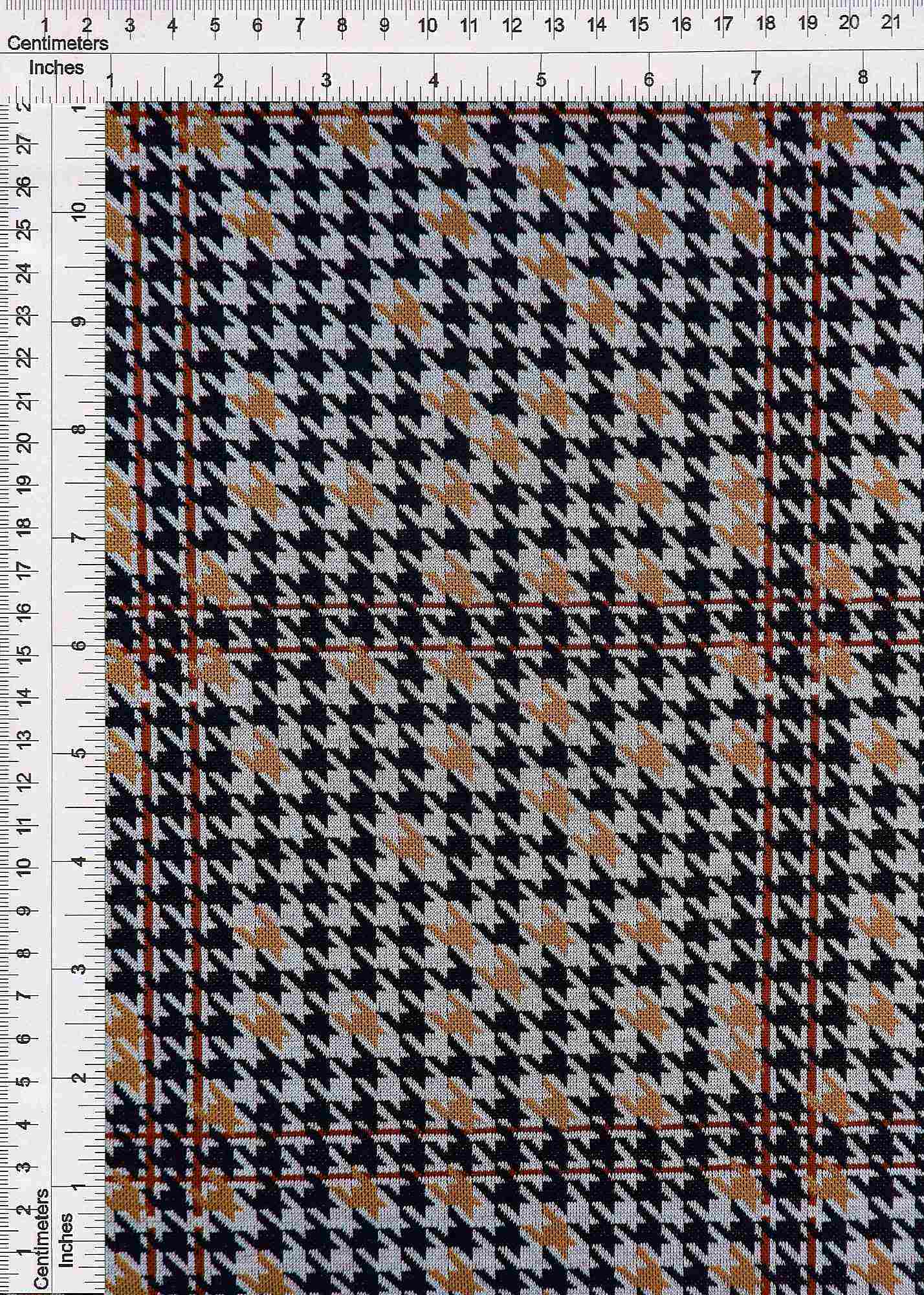 Premium Double Knit Jacquard Plaid Fabric Stretch Polyester Rayon Spandex 58/60 Inches Wide