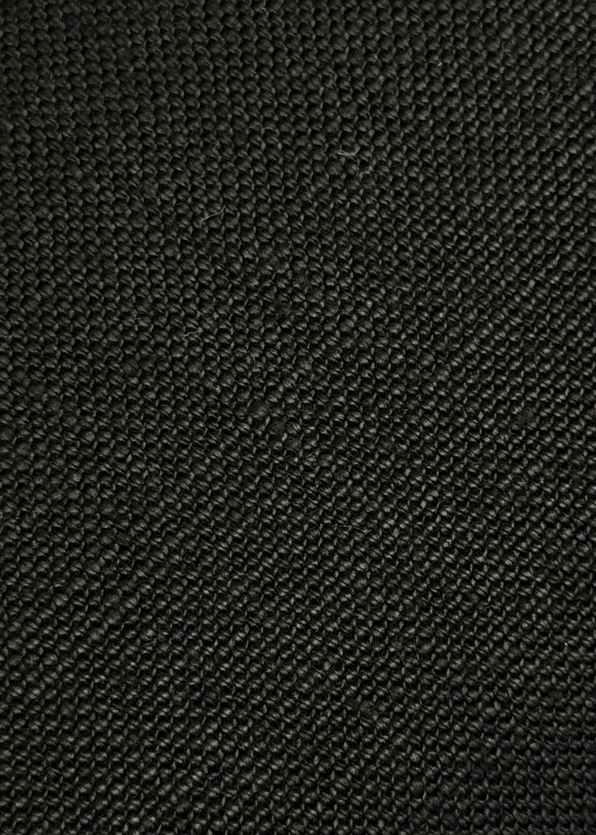 Pure Linen Black 10.5oz Fabric