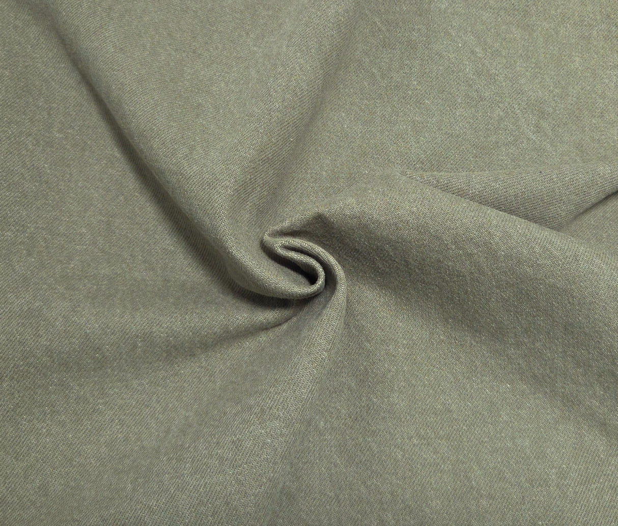 Cotton Bull Denim Olive Sprig