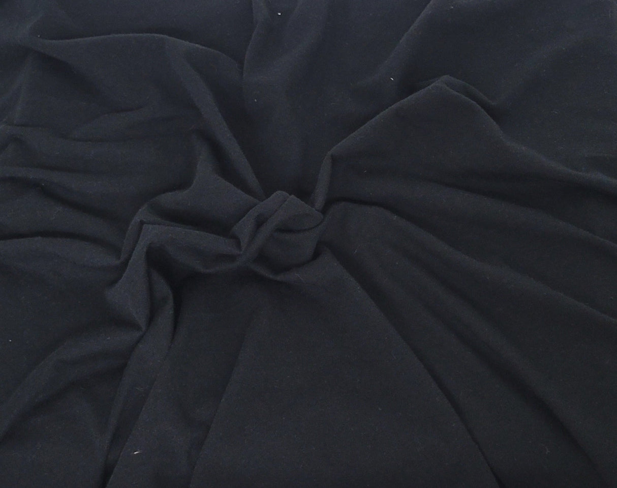 Cotton Jersey Knit Black