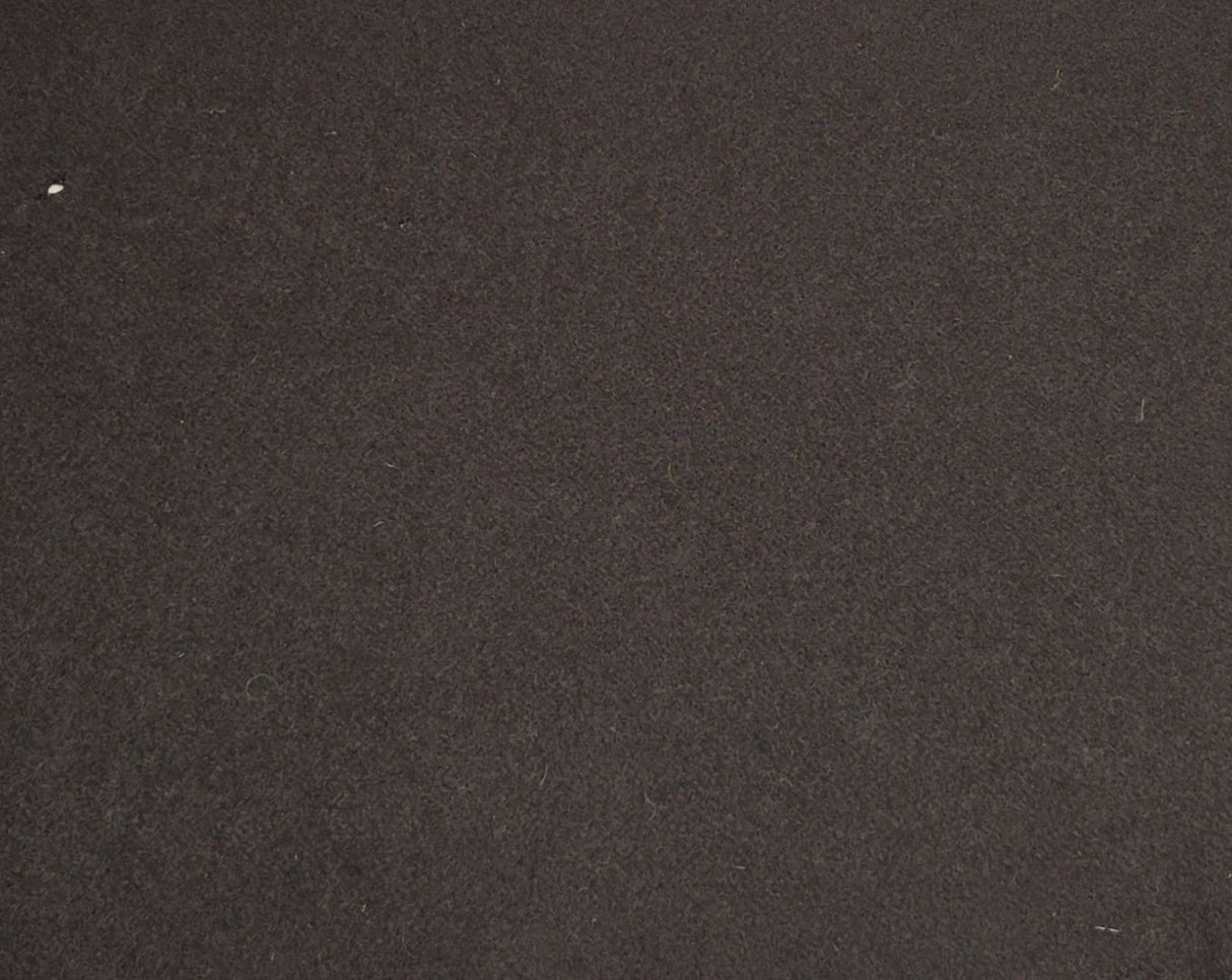 Heavyweight Wool Fabric Dark Brown