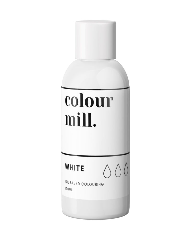 Oil Based Colouring – White, 100ml