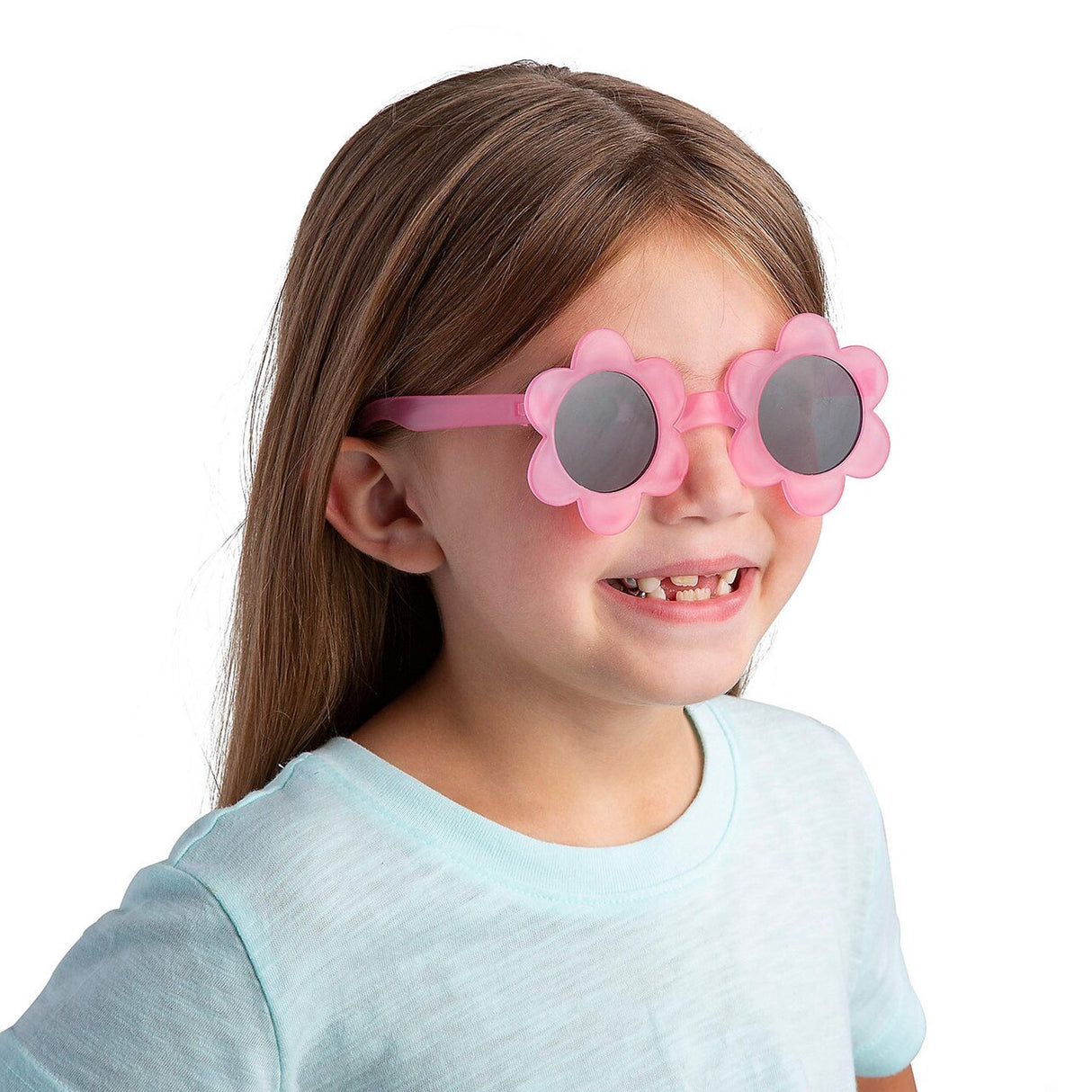 Kids Flower-Shaped Sunglasses - 12 Pc.