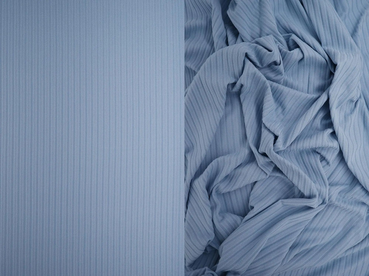 1 Yard 8x3 Yummy Rib Solid Knit Fabric, 58/60'' Wide Polyester Spandex Blend