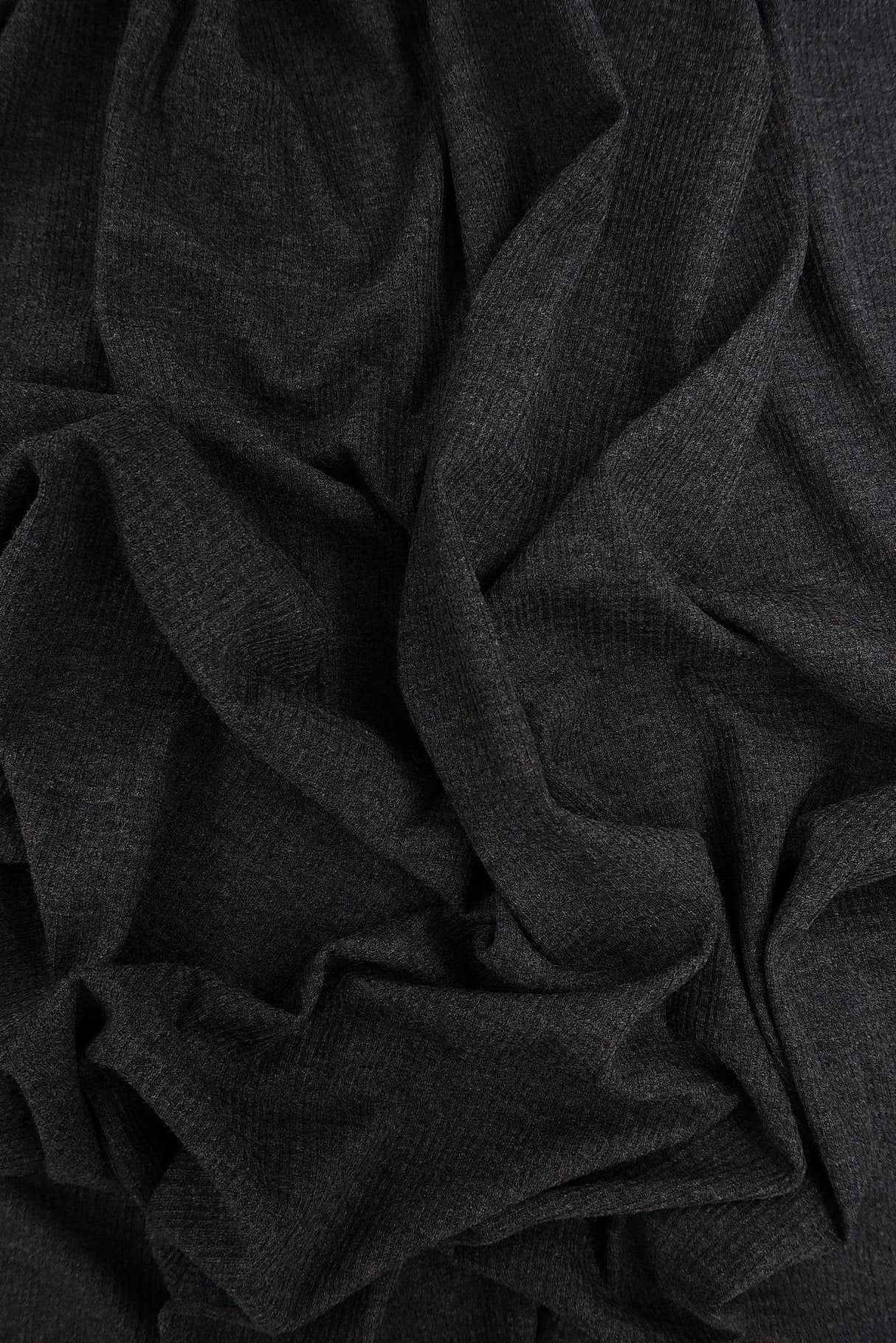Two-Tone Rib Stretch Knit Fabric