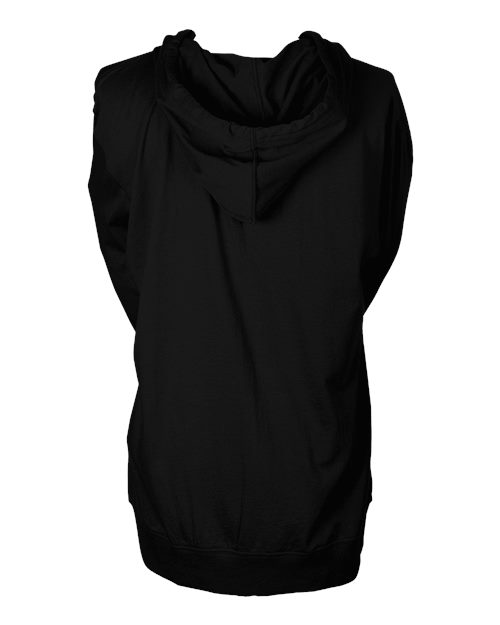 Unisex Beach Full-Zip Hooded Long Sleeve T-Shirt
